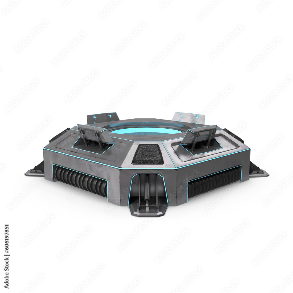 Sci fi digital podium scene for product display presentation Sci fi digital podium scene for product display presentation