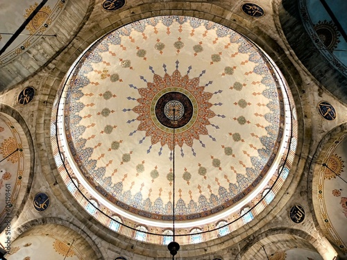 dome of the Eyup Sultan Mosque, Istanbul  photo