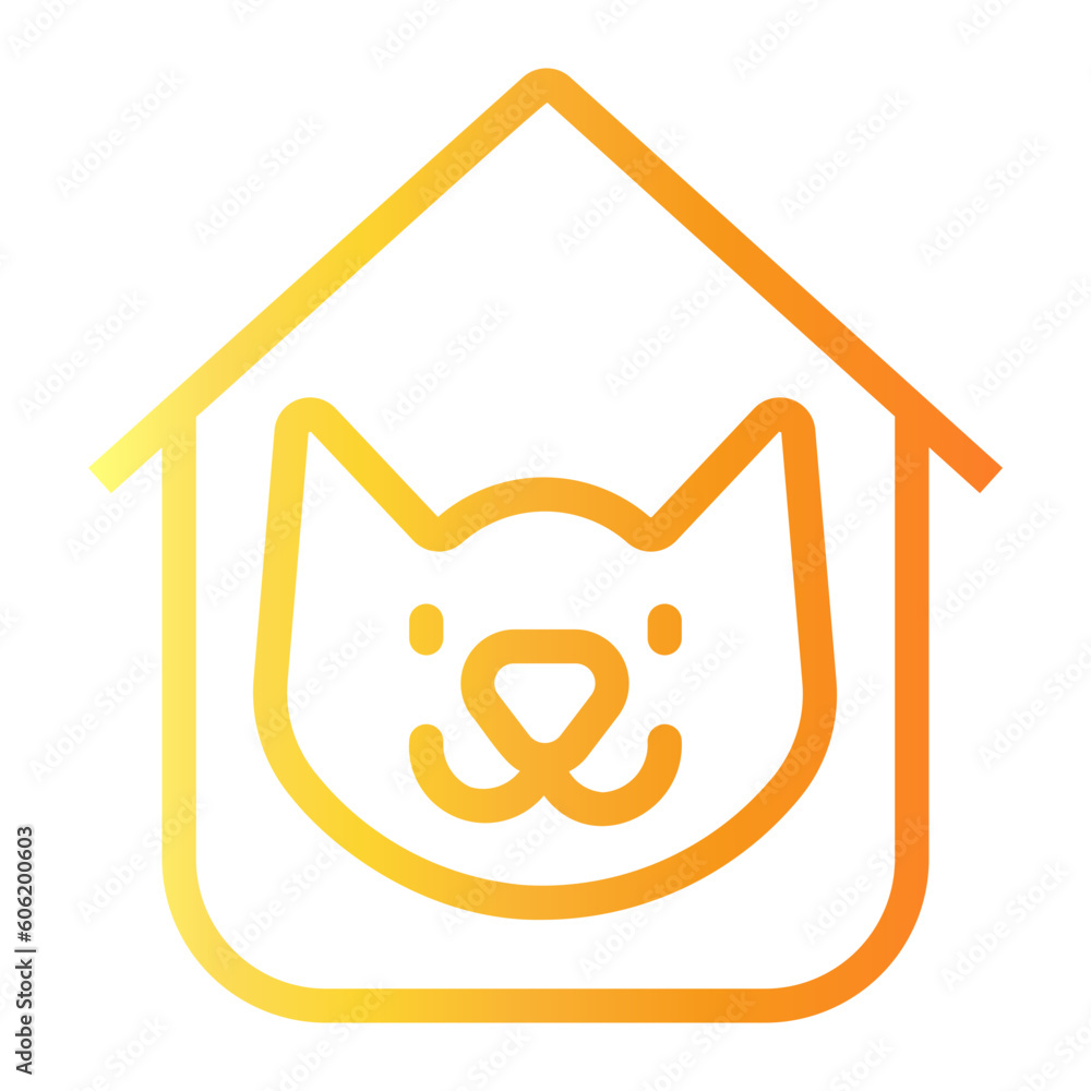 pet hotel icon pet hotel icon