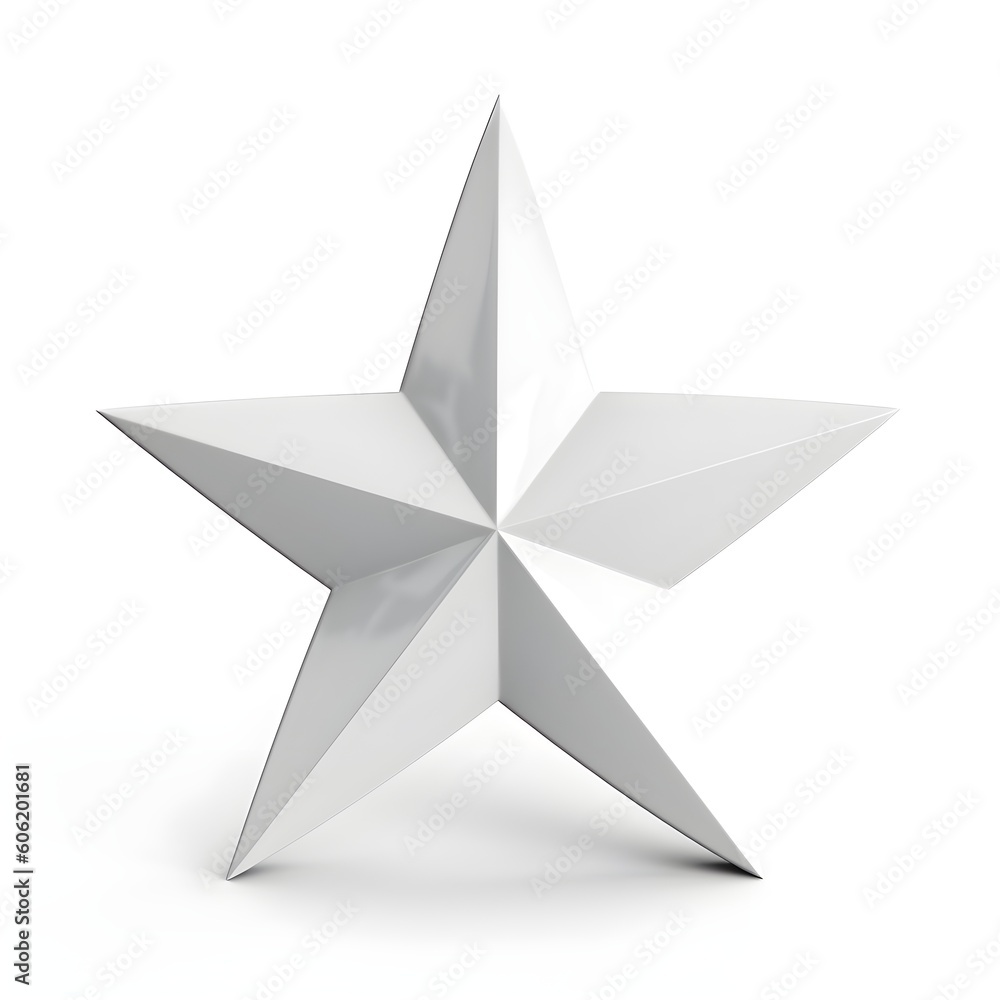 star isolated on white star isolated on white
