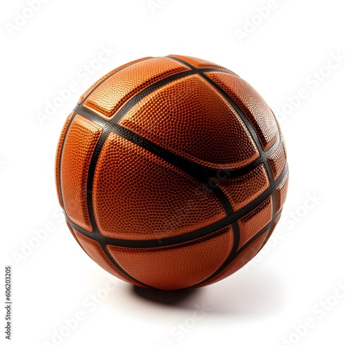 basketball isolated on white © Lillie