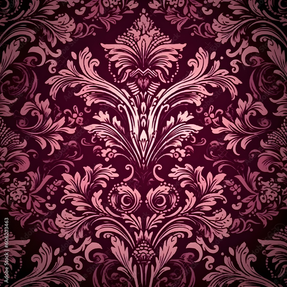 seamless pink floral pattern seamless pink floral pattern