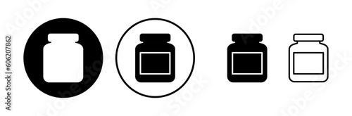 bottle icon vector. bottle icon in trendy flat design