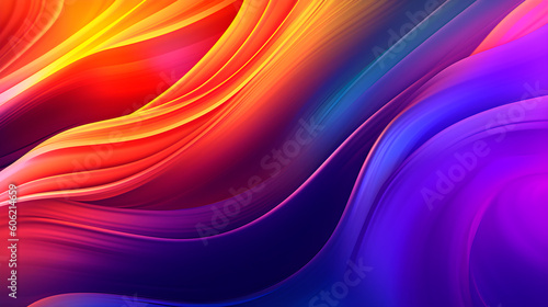 abstract background with waves, Generative AI, 