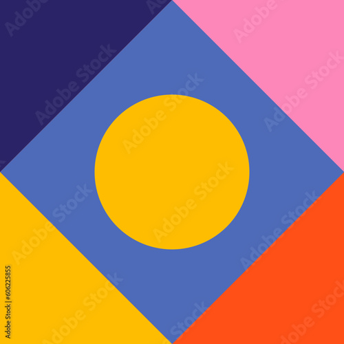 Free Download Geometric Mosaic Element - GFXLoad