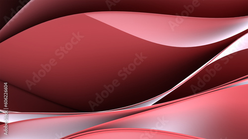 Red 3D digital abstract background (ID: 606226604)