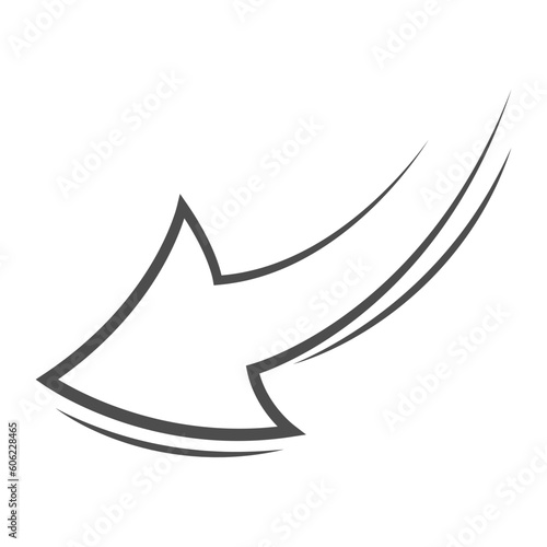 arrow vector icon illustration design © azam