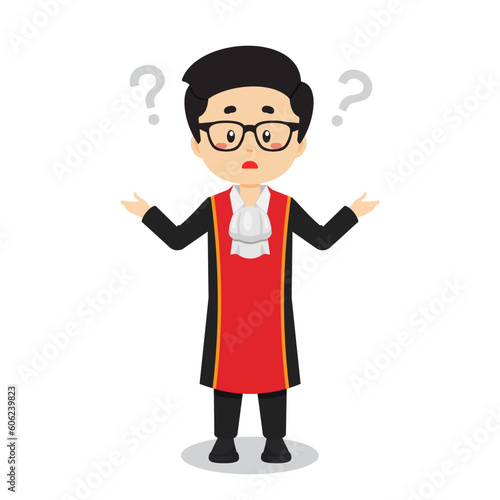 Judge Confused with Question Mark