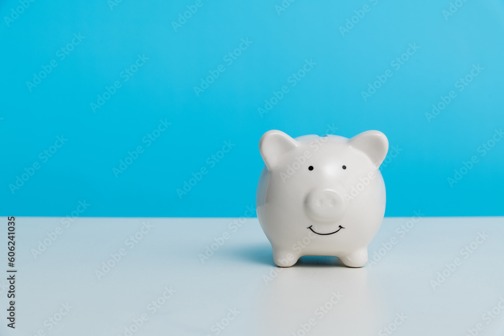 Fototapeta premium Piggy bank on the table