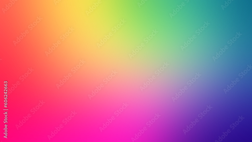 Light Multi color, Rainbow gradient blurred bright pattern.	
Texture smooth and blurred gradient brilliant backdrop. Design layout multicolor for poster banner web. Gay Pride LGBT concept is colorful 