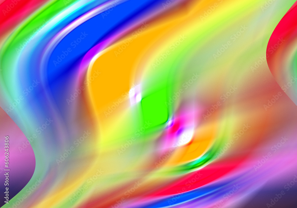 Obraz premium Colorful or Multicolor Background for Vibrant Design Campaign.
