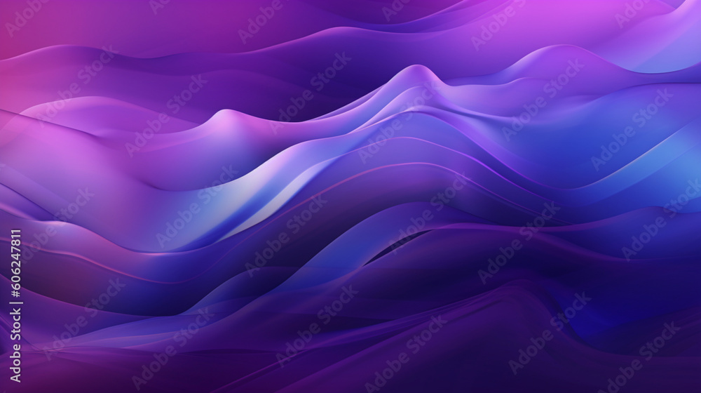 Obraz premium abstract purple waves