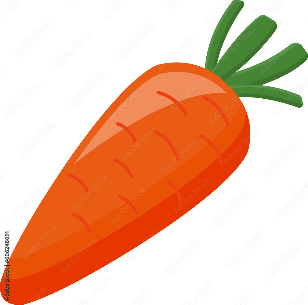 Carrot icon or logo, healthy and delicious vegetable Carrot icon or logo, healthy and delicious vegetable