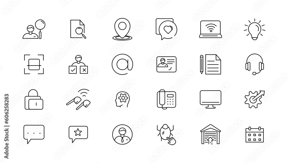 Information technology line icons collection. Big UI icon set in a flat design. Thin outline icons pack. Vector illustration Information technology line icons collection. Big UI icon set in a flat design. Thin outline icons pack. Vector illustration