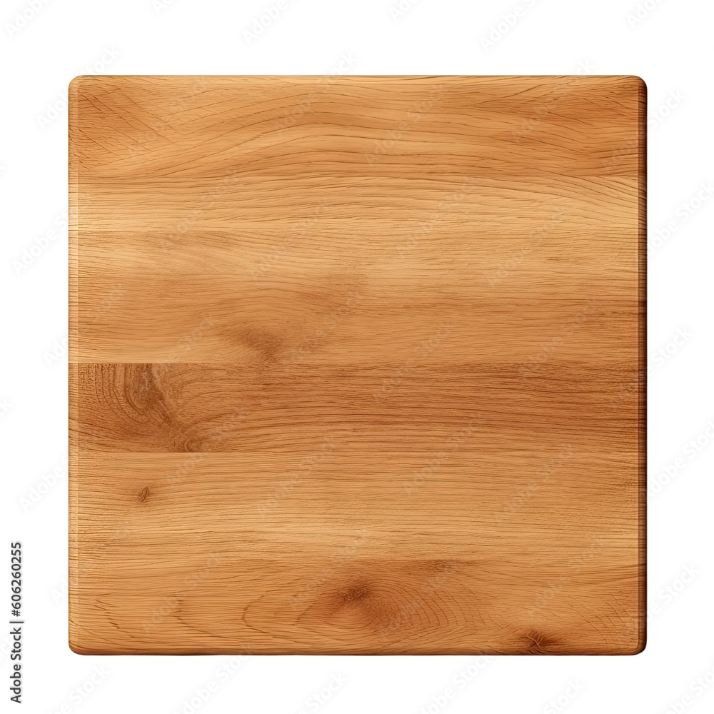 Wooden board , transparent background, PNG ,Generative AI Wooden board , transparent background, PNG ,Generative AI