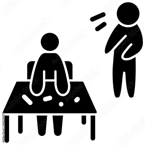 blame glyph style icon