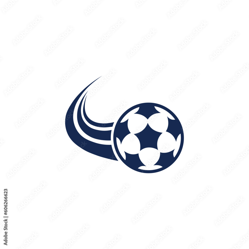 Obraz premium Football logo designs. soccer ball designs.