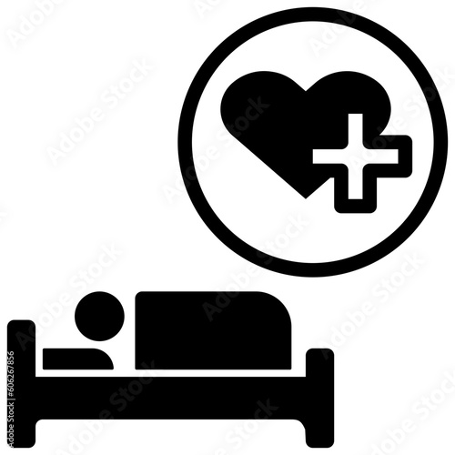 rest glyph style icon