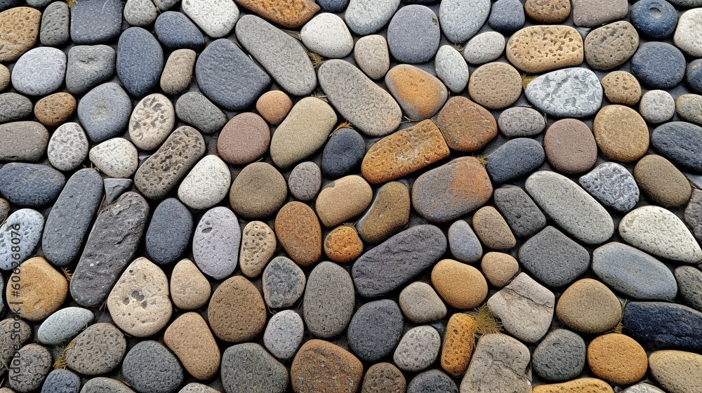 Captivating Cobblestone Texture. Generative ai Captivating Cobblestone Texture. Generative ai