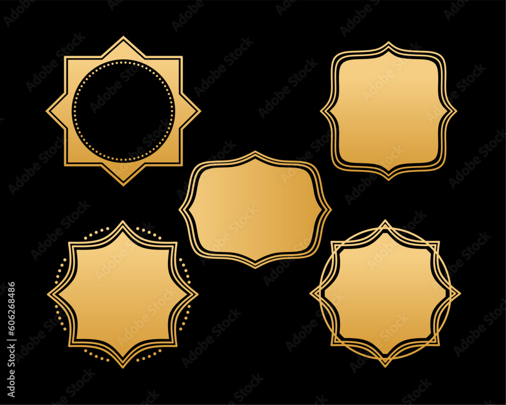 islamic golden frames clip art islamic golden frames clip art