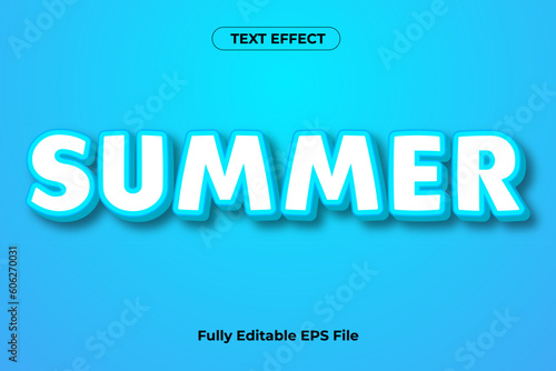 3D Text Effect Design with fully editable font