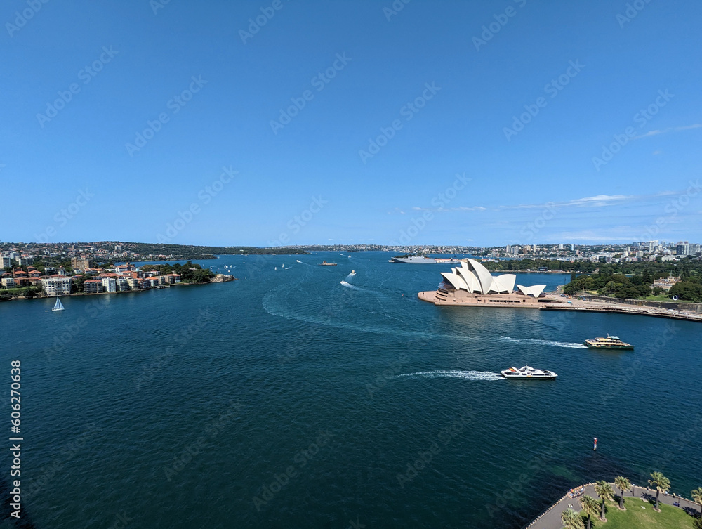 Sunny day at the Sydney Harbour