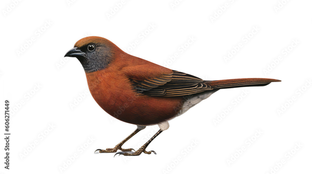Bold and Beautiful: A Majestic Bird on a Transparent Canvas. Generative AI Bold and Beautiful: A Majestic Bird on a Transparent Canvas. Generative AI