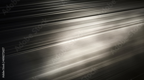 abstract background of blurred black and white lines in motion.