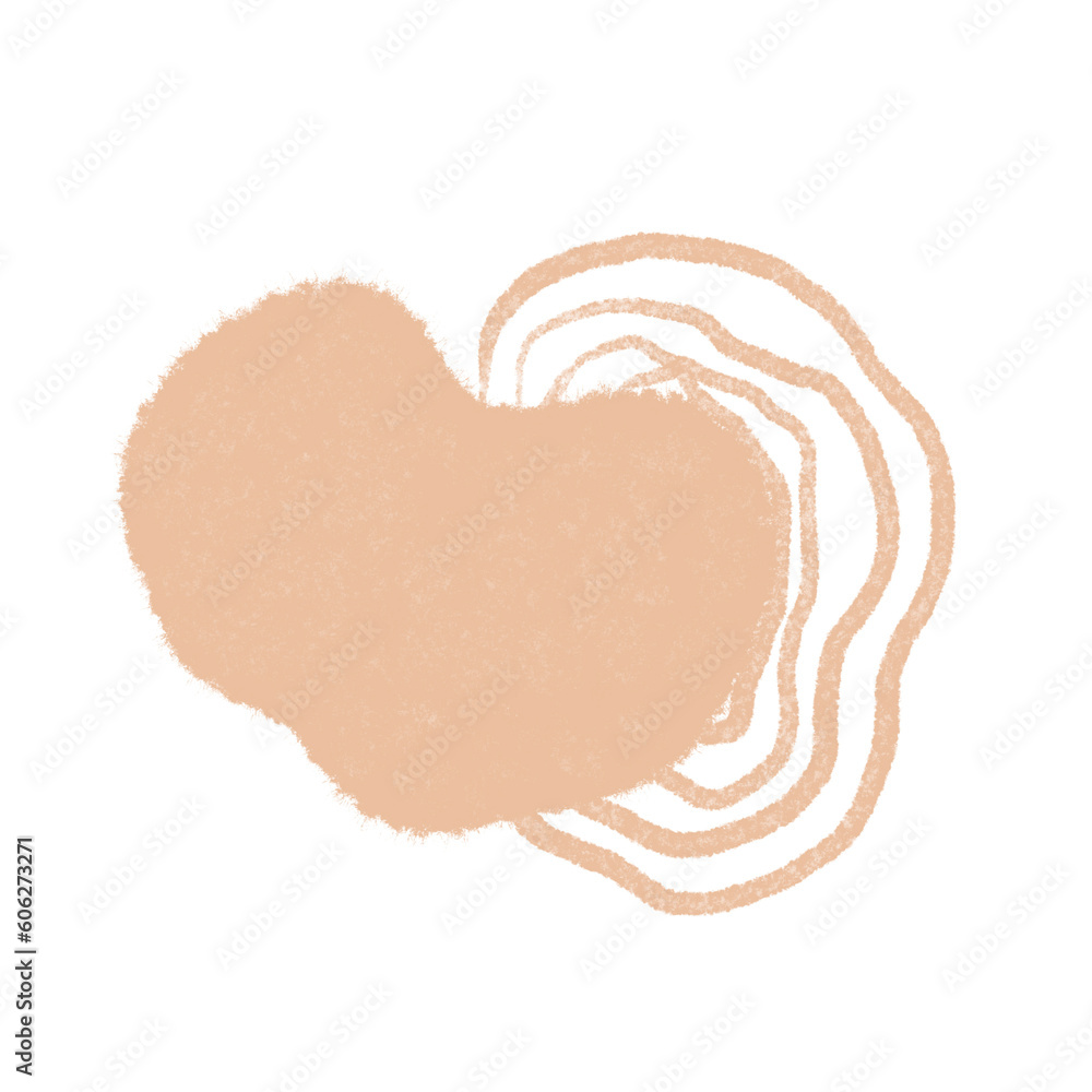 Hand drawn abstract organic shapes background. Hand drawn abstract organic shapes background.