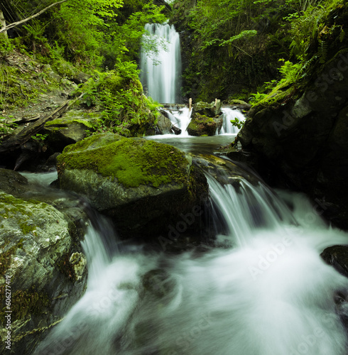 Putzubeltz Ur-jauzia waterfall  Arantza  Navarre