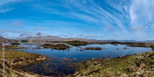lake and mountains Rannoch Moore 