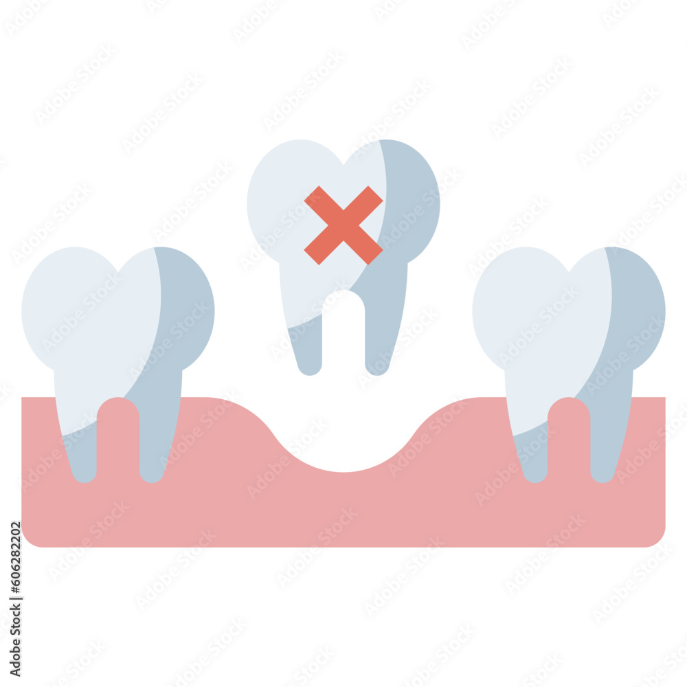 loss of teeth line icon,linear,outline,graphic,illustration loss of teeth line icon,linear,outline,graphic,illustration