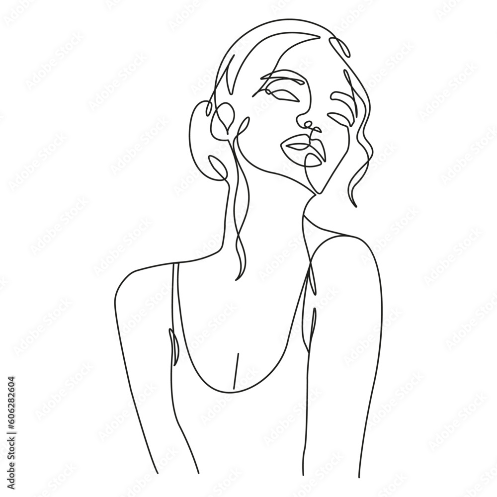 Beauty Woman Silhouette Line Art Drawing for Minimalist Fashion Design. Elegant Woman Line Art Illustration. Beautiful Female Body Black Sketch Line Drawing on White Background. Vector EPS 10 Beauty Woman Silhouette Line Art Drawing for Minimalist Fashion Design. Elegant Woman Line Art Illustration. Beautiful Female Body Black Sketch Line Drawing on White Background. Vector EPS 10