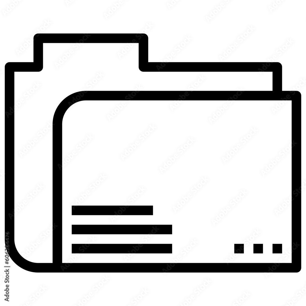 folder line icon,linear,outline,graphic,illustration folder line icon,linear,outline,graphic,illustration