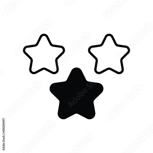 Excellence icon vector stock illustration.