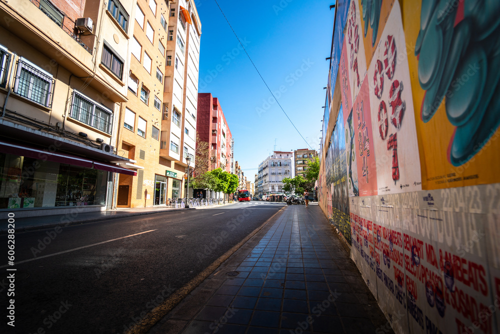 Street photography of Valencia in Spain