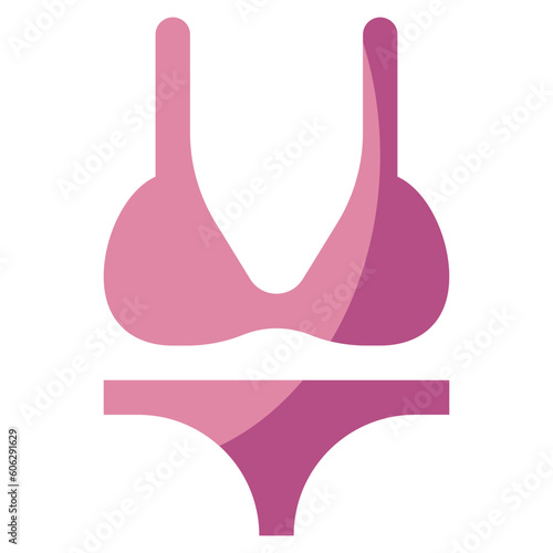 bikini line icon,linear,outline,graphic,illustration