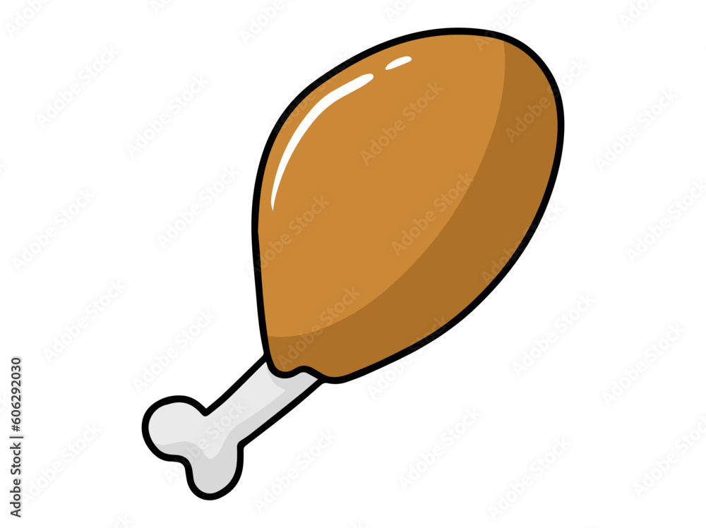 Fried Chicken Fast Food Clipart Illustration
Fried Chicken Fast Food Clipart Illustration