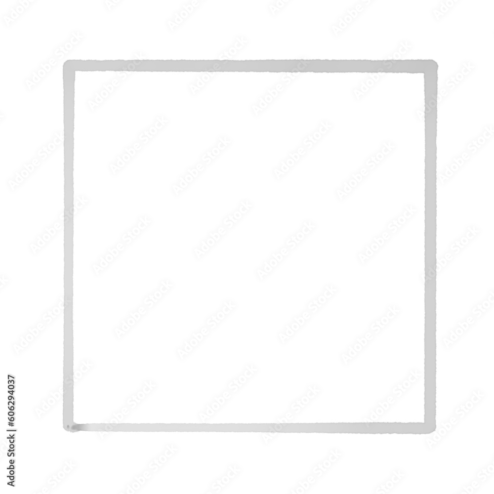 Black square frame element with line border png. Black square frame element with line border png.