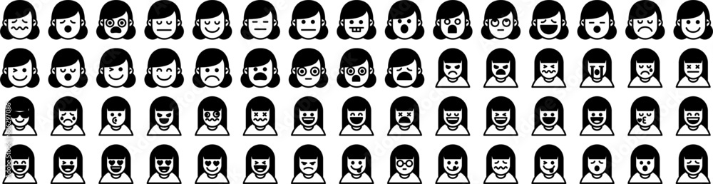 Set Of Feeling Icons Isolated Silhouette Solid Icon With Happy, People, Person, Concept, Feeling, Smile, Emotion Infographic Simple Vector Illustration Logo Set Of Feeling Icons Isolated Silhouette Solid Icon With Happy, People, Person, Concept, Feeling, Smile, Emotion Infographic Simple Vector Illustration Logo