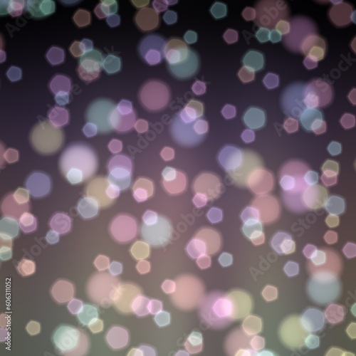 abstract background with bokeh