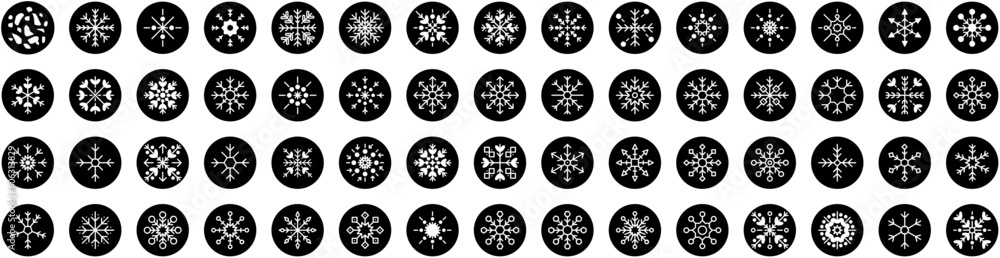 Set Of Flakes Icons Isolated Silhouette Solid Icon With Snow, Vector, Background, Isolated, Snowflake, Flake, White Infographic Simple Vector Illustration Logo Set Of Flakes Icons Isolated Silhouette Solid Icon With Snow, Vector, Background, Isolated, Snowflake, Flake, White Infographic Simple Vector Illustration Logo