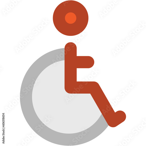 An icon of disable parking 