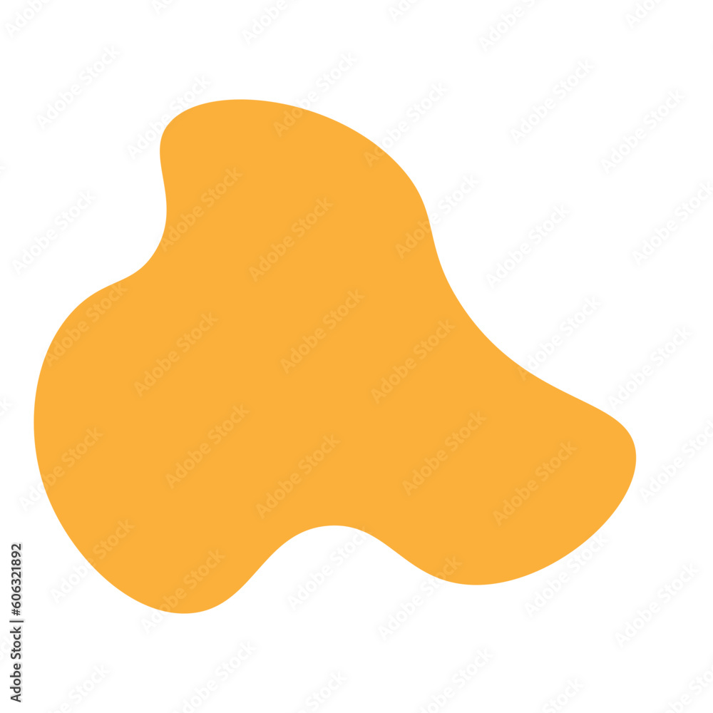 Abstract blob shape Abstract blob shape
