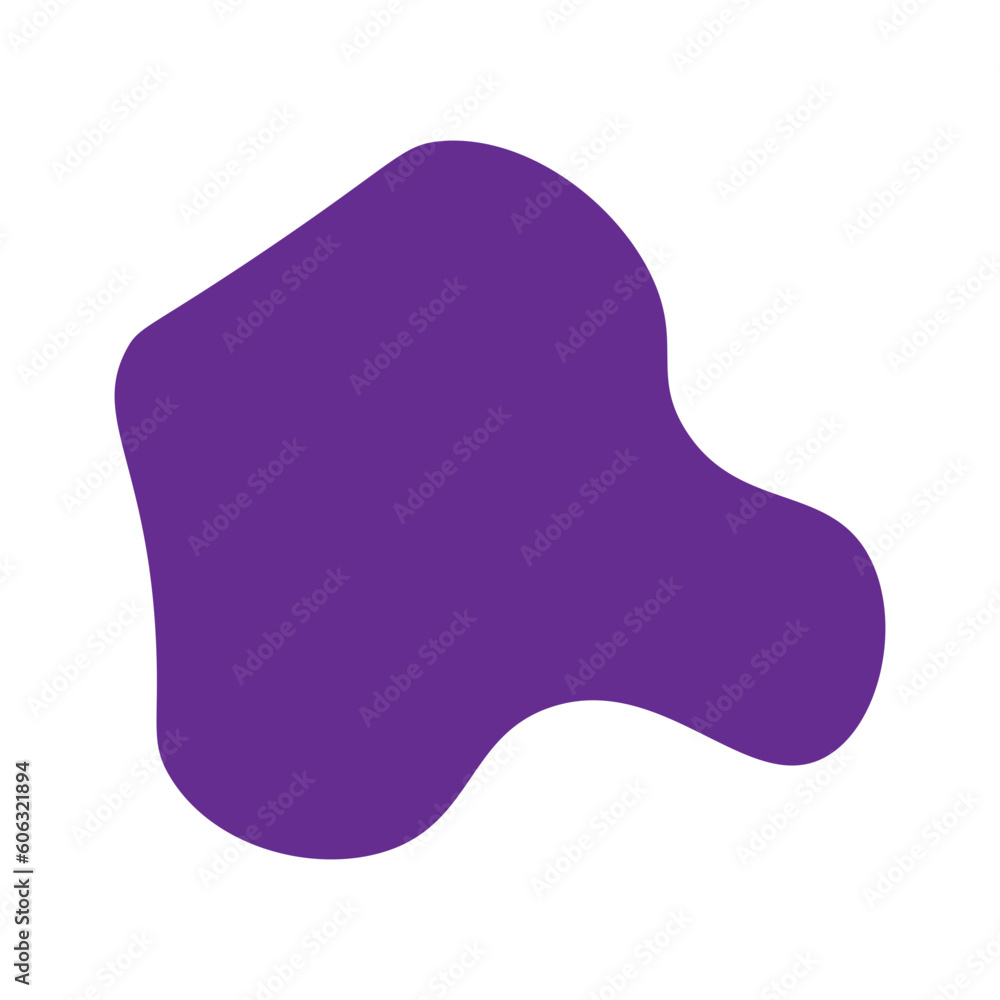 Abstract blob shape Abstract blob shape