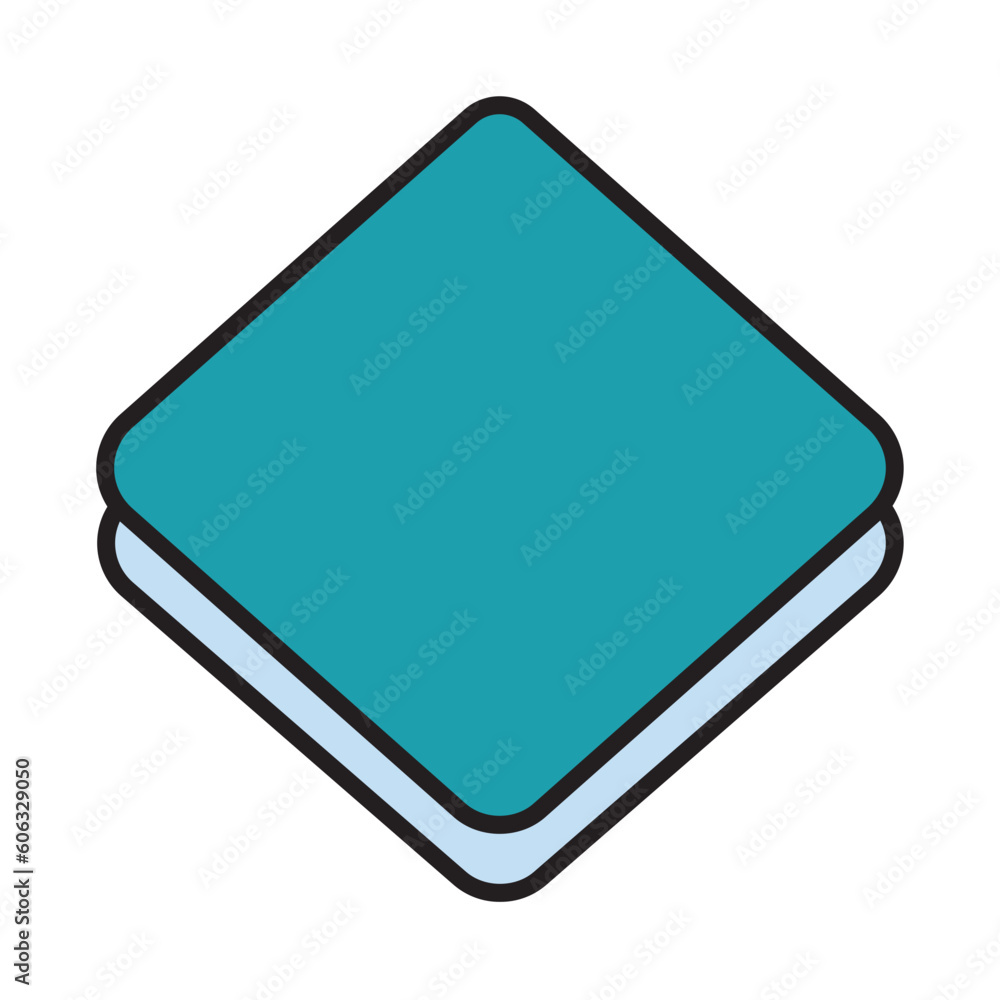 Filled Line HANDKERCHIEF design vector icon design vector line icon svg Filled Line HANDKERCHIEF design vector icon design vector line icon svg