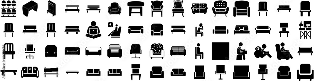 Set Of Sitting Icons Isolated Silhouette Solid Icon With Female, Young, Person, Man, Happy, Male, Isolated Infographic Simple Vector Illustration Logo Set Of Sitting Icons Isolated Silhouette Solid Icon With Female, Young, Person, Man, Happy, Male, Isolated Infographic Simple Vector Illustration Logo