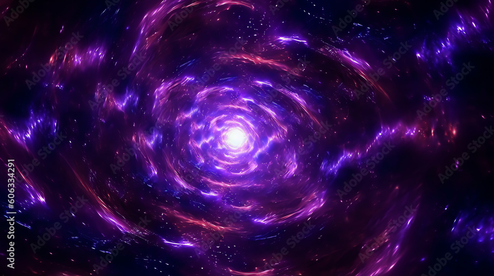Visualization of a pulsating quasar background wallpaper. generative AI Visualization of a pulsating quasar background wallpaper. generative AI