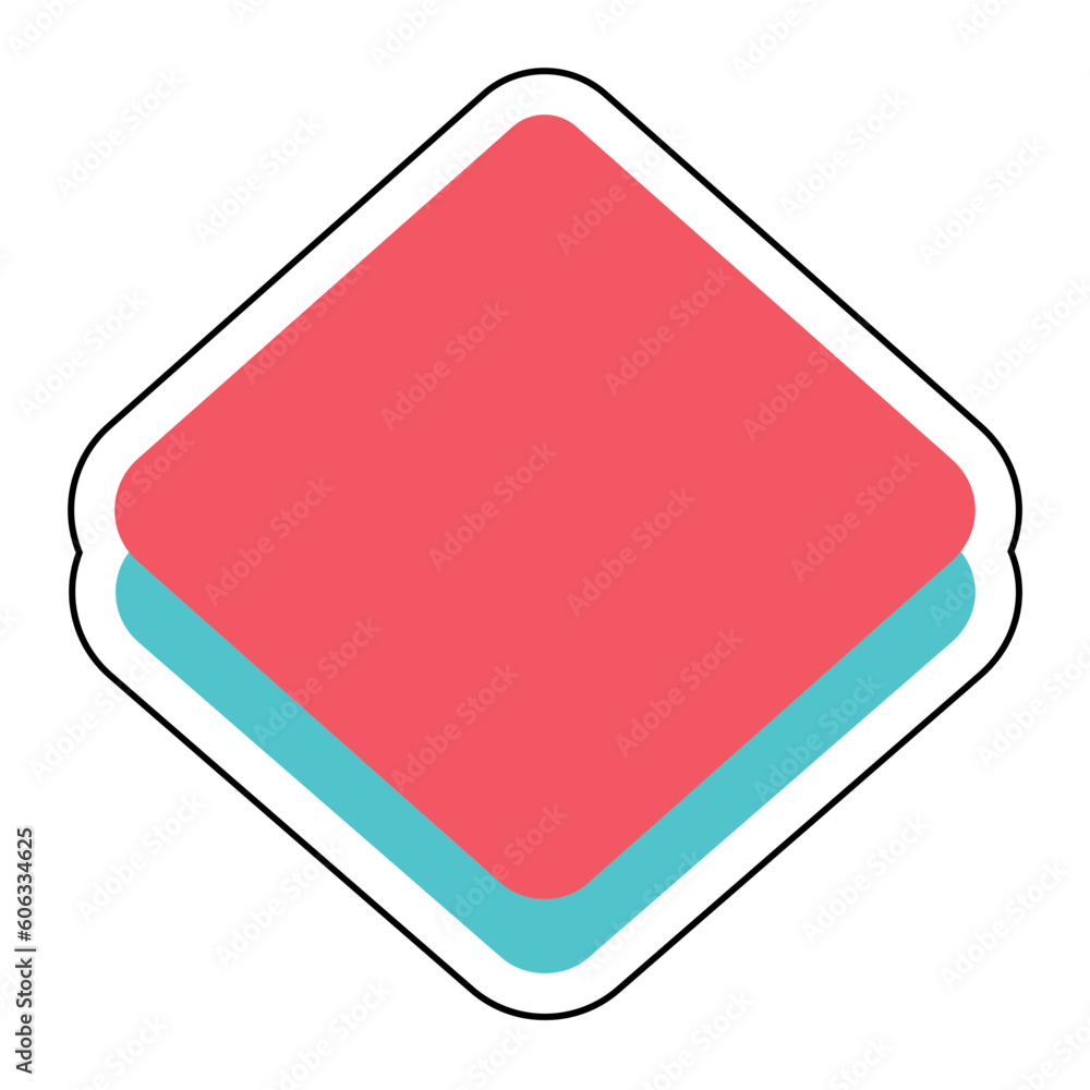 Sticker HANDKERCHIEF design vector icon design vector line icon svg Sticker HANDKERCHIEF design vector icon design vector line icon svg