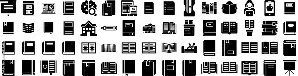 Set Of Study Icons Isolated Silhouette Solid Icon With School, Study, Learning, College, University, Student, Education Infographic Simple Vector Illustration Logo Set Of Study Icons Isolated Silhouette Solid Icon With School, Study, Learning, College, University, Student, Education Infographic Simple Vector Illustration Logo